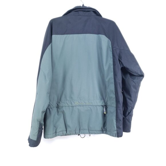 Liquid Insulated Snow Jacket Men's Size Small Gray Bushwacker 4000mm - Picture 2 of 10